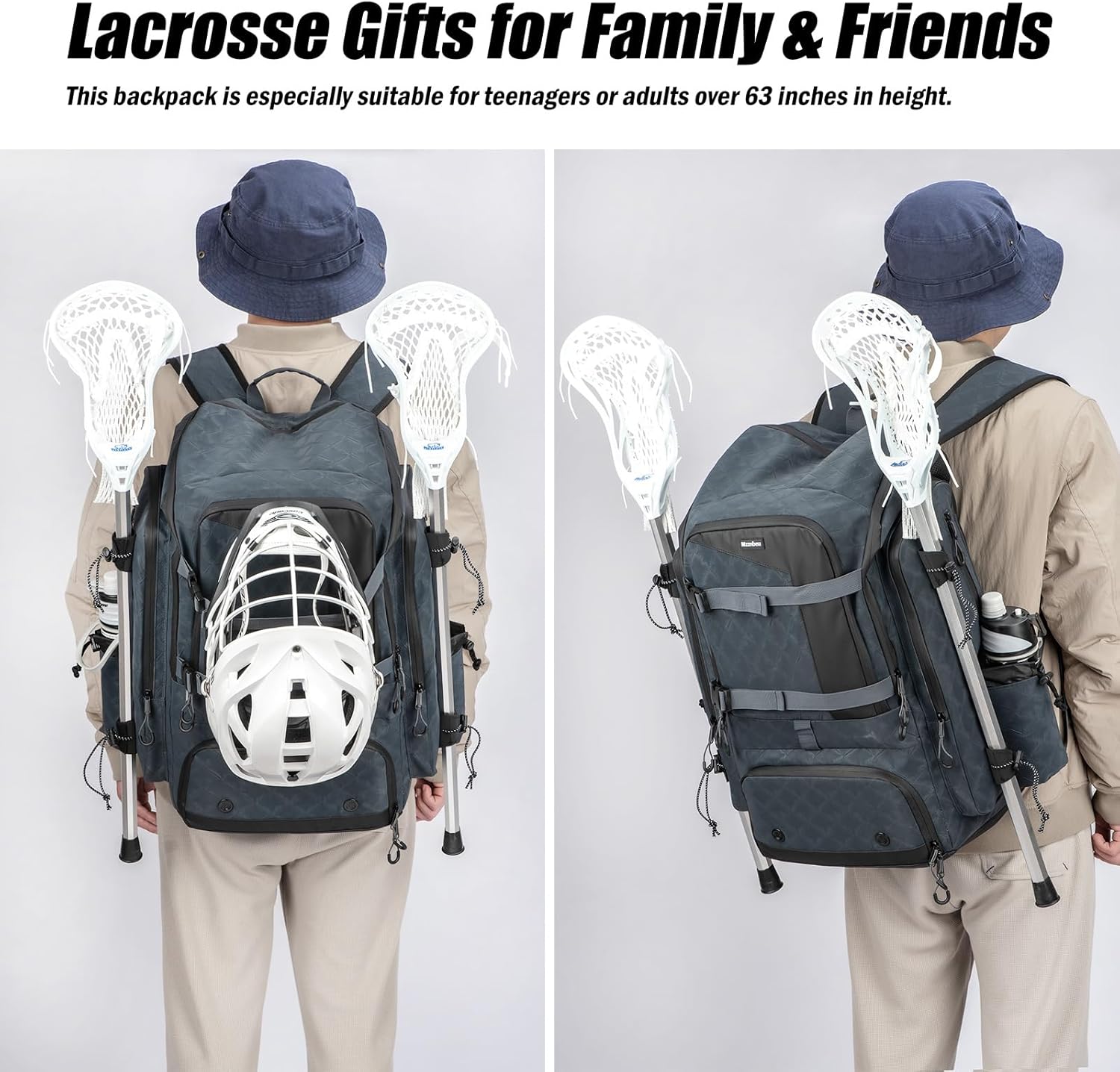 50L Lacrosse Backpack Multifunctional Sports Backpack - Image 6