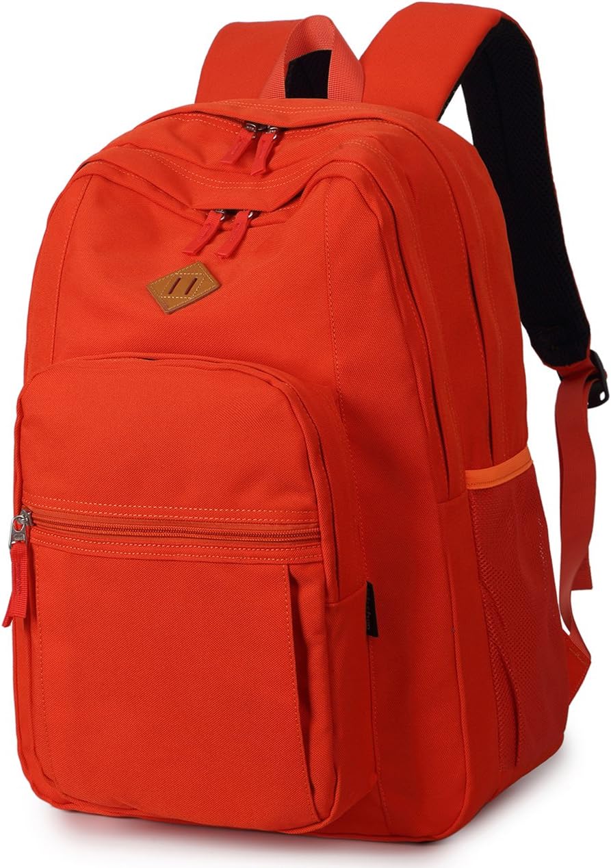 abshoo Classical Basic Travel Backpack For School Water Resistant Bookbag - Image 16