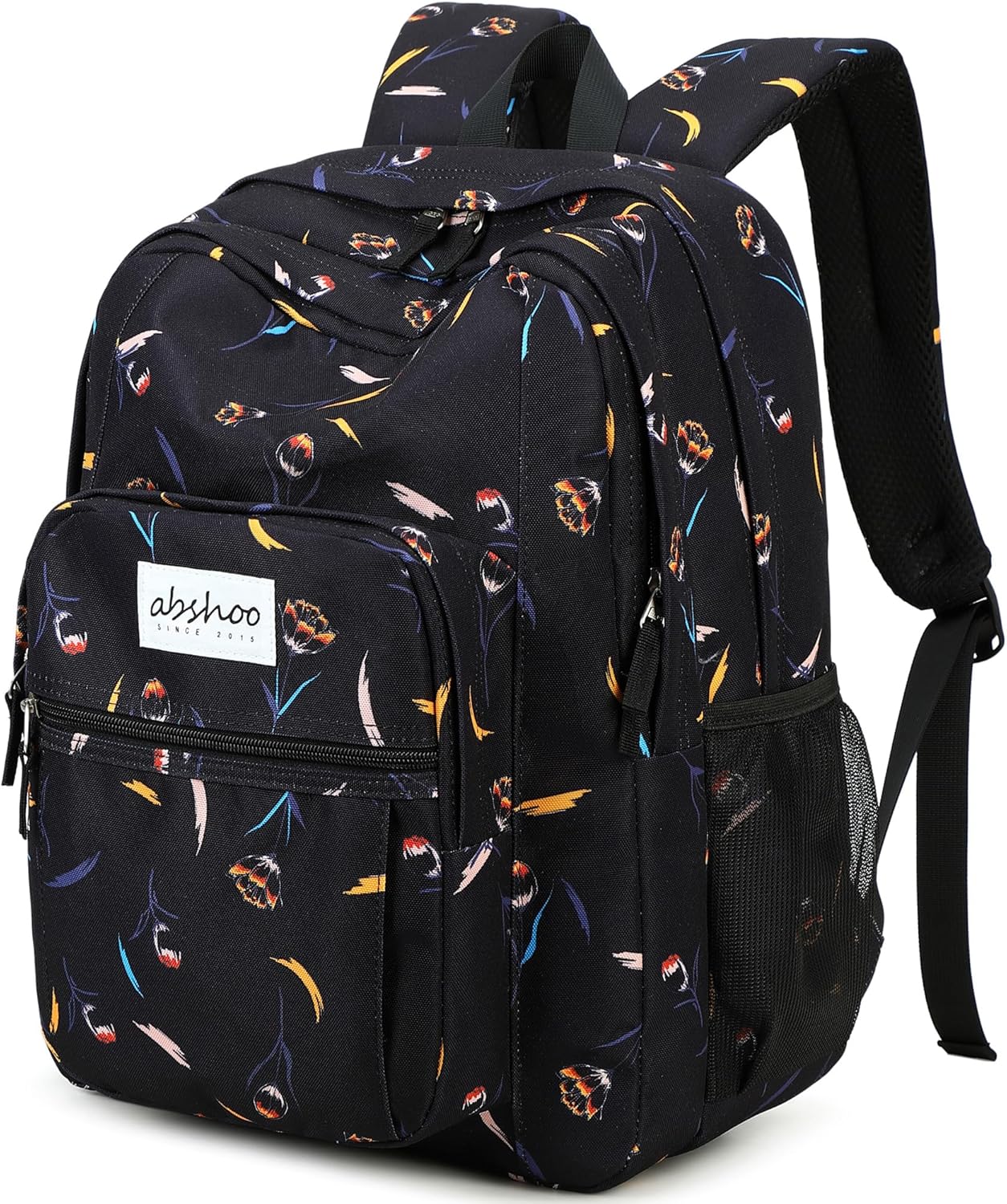 abshoo Classical Basic Travel Backpack For School Water Resistant Bookbag - Image 53