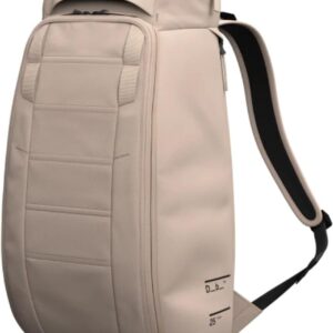 Db Journey The Hugger Backpack - Durable Travel Backpack with Laptop Compartment & Pockets for Work, Luggage Backpack with Roller Bag Hook Up System, 25L - Fogbow Beige