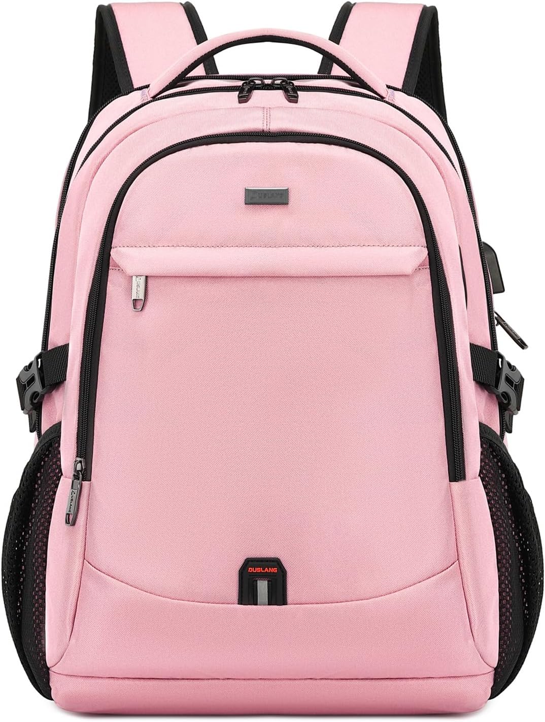 DUSLANG 17 Inch Laptop Backpack for Travel Water Resistant College Backpack for Men\/Women Laptop Bag with USB Charging Port,Black - Image 31