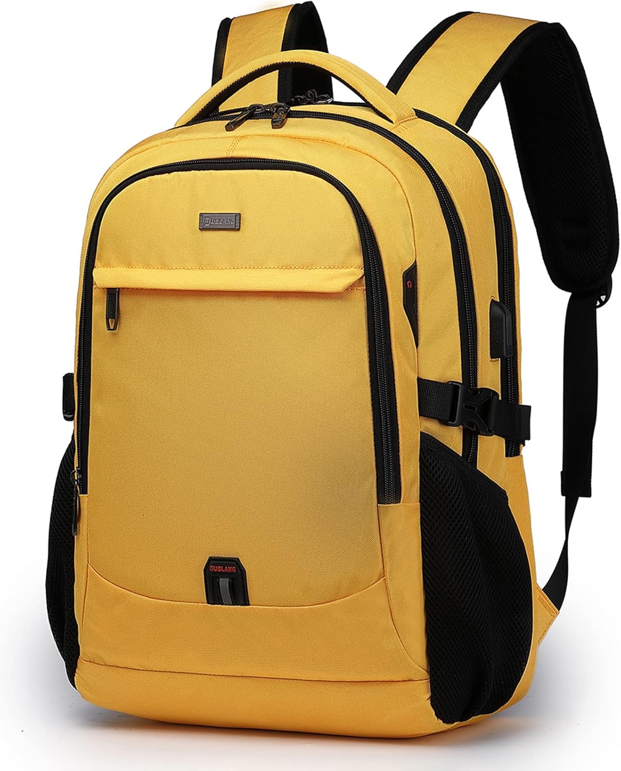 DUSLANG 17 Inch Laptop Backpack for Travel Water Resistant College Backpack for Men\/Women Laptop Bag with USB Charging Port,Black - Image 42
