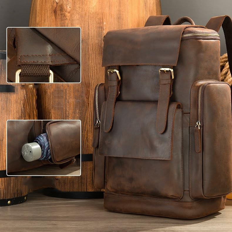 DUYHBAWRS Laptop Backpack for Men Casual Business Travel Rucksack Work Daypack - Image 4