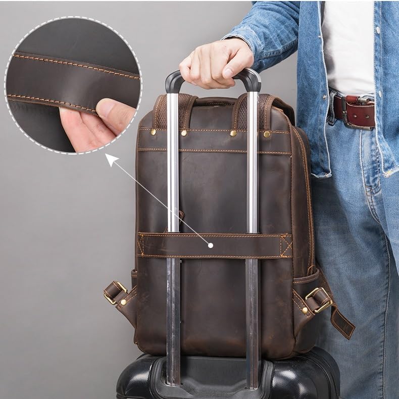 DUYHBAWRS Laptop Backpack For Men Hiking Travel Bag Camping Rucksac - Image 5