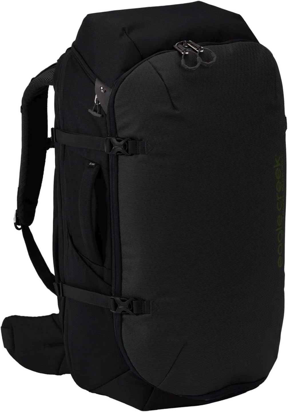 eagle creek Tour Travel Backpack 55L S\/M - Durable and Expandable with Ergonomic Fit, Laptop Pocket, and Lockable Zippers, Black - Image 2