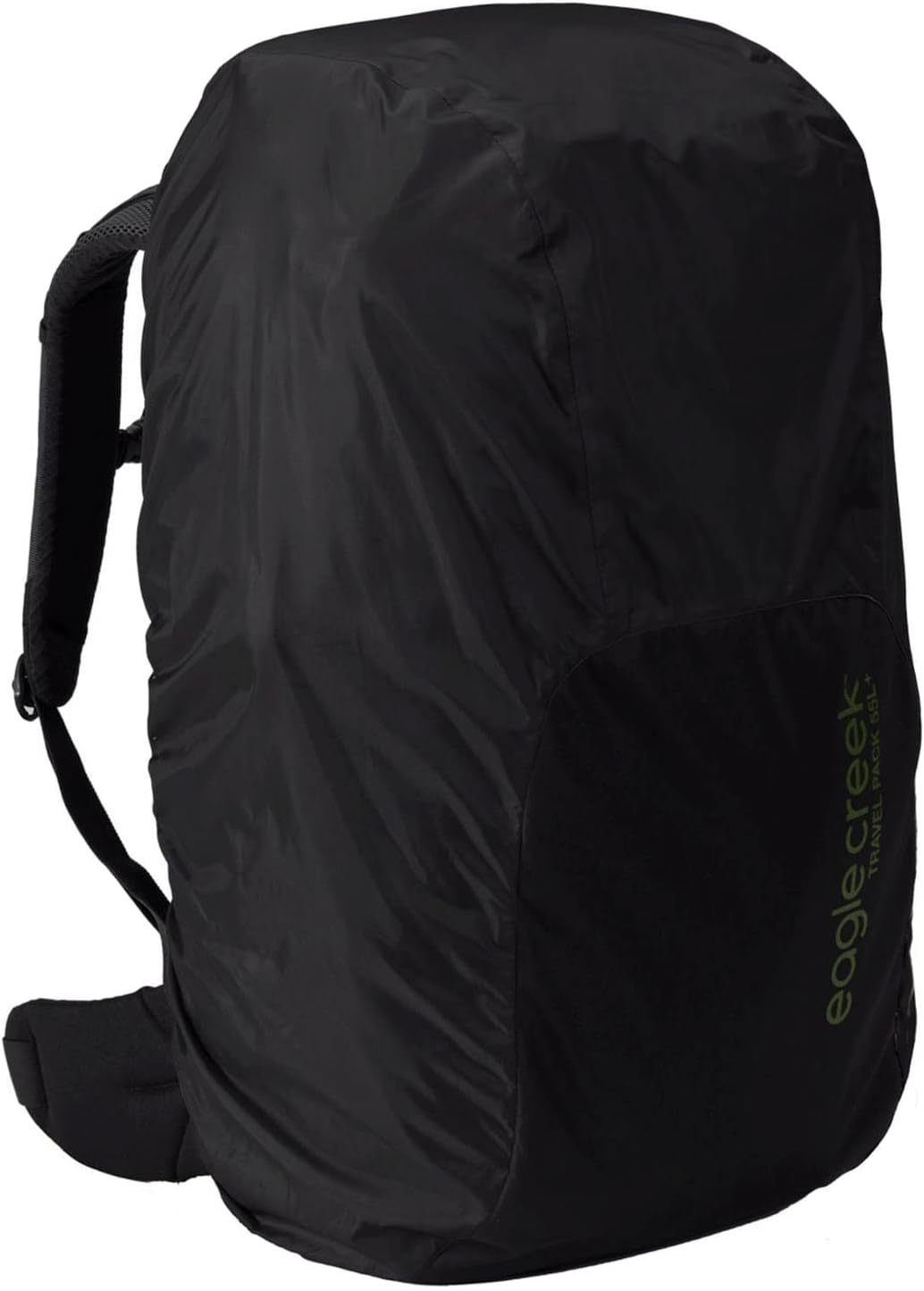eagle creek Tour Travel Backpack 55L S\/M - Durable and Expandable with Ergonomic Fit, Laptop Pocket, and Lockable Zippers, Black - Image 4
