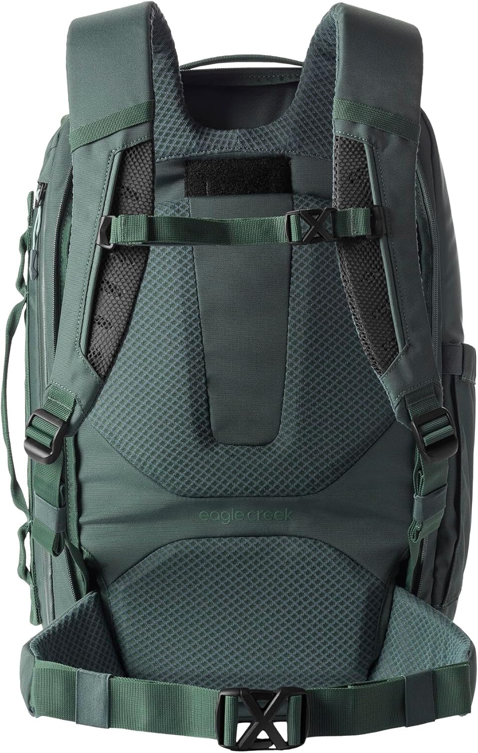 Eagle Creek Tour Travel Pack 40L – Lightweight, Carry-On Size Backpack with Expandable Storage, Laptop Compartment - Has Travel-Ready Features for Global Adventures - Jungle Green - Image 4