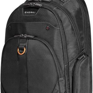 Everki Atlas Business Laptop Backpack, Women's or Men's Backpack 11" - 15.6" Black i##e##s: for Work ^^ Adjustable Compartment ^^ 29.5L Capacity ^^ Travel Friendly ^^ Office Back Pack ^^ Laptop Bookbag ^^ EKP121S15 :i##e##s