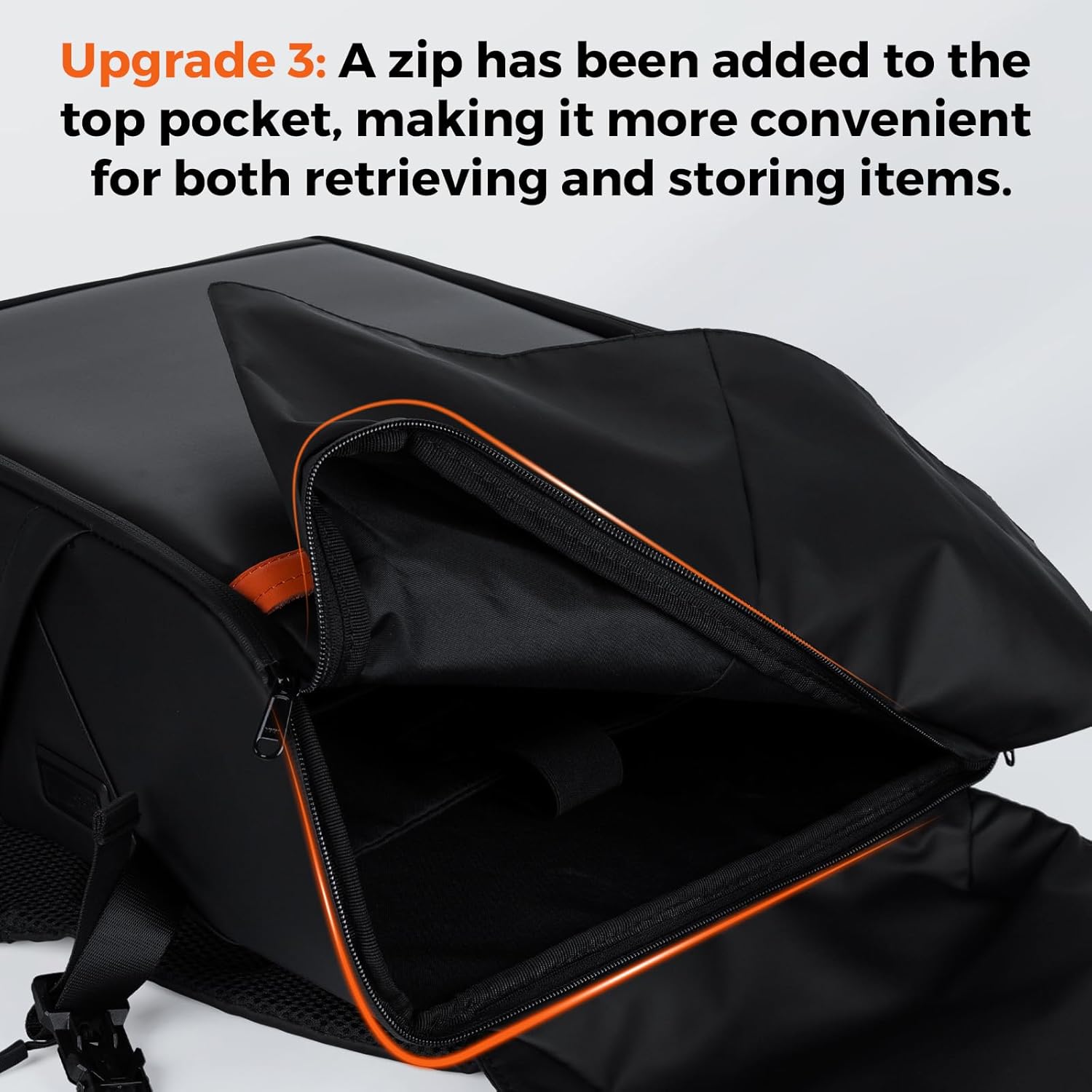 Gelrova LED Backpack Clash Serise 17inch, Travel Laptop Backpack, Business Durable Laptops Backpack, College Computer Bag Gifts for Men & Women Fits 15.6 Inch Notebook - Image 5