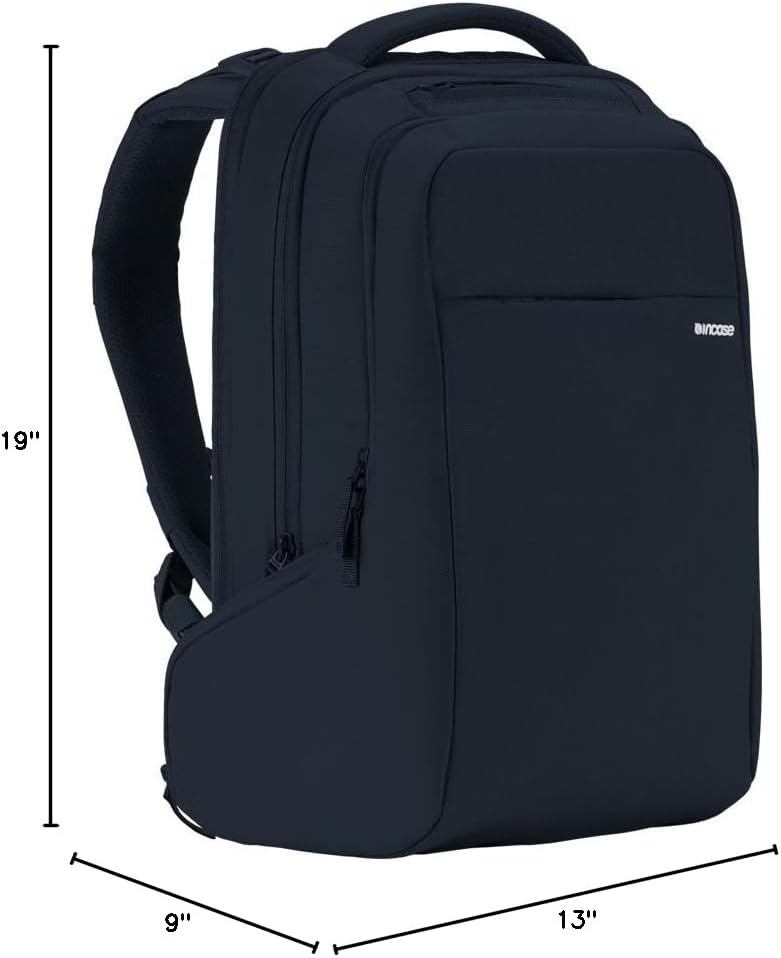 Incase ICON Navy Travel Backpack i##e##s: Durable ^^ Laptop Bag ^^ Strong 840 Nylon ^^ Fits 16-inch Laptop ^^ Carry On Backpack ^^ for Travel :i##e##s - Image 2