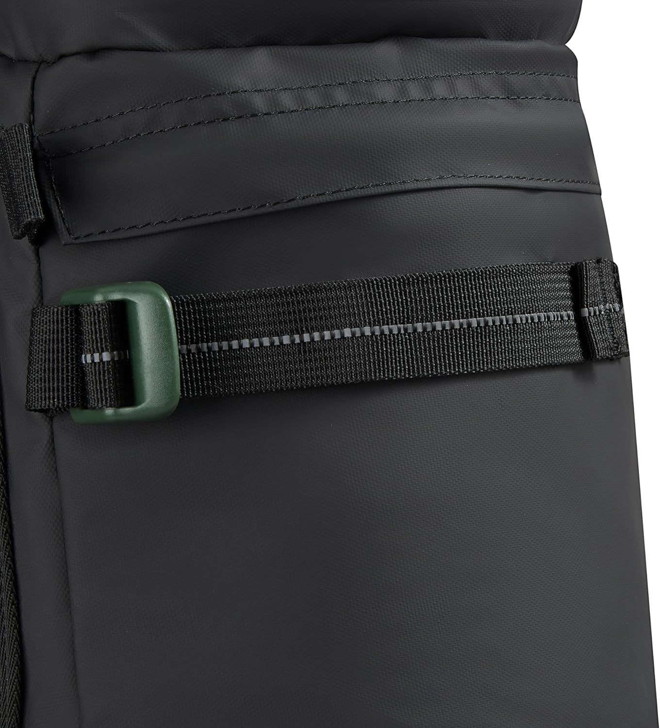 Jeep JS013C Cylindrical Travel Backpack, Black, 17" Laptop - Image 8