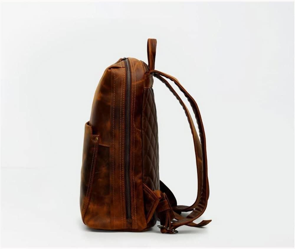 NSUQOA JSEIAJB 1pcs Backpack Men's Bag Retro Men's Travel 14 Inch Computer Trendy Backpack Women(E) - Image 6