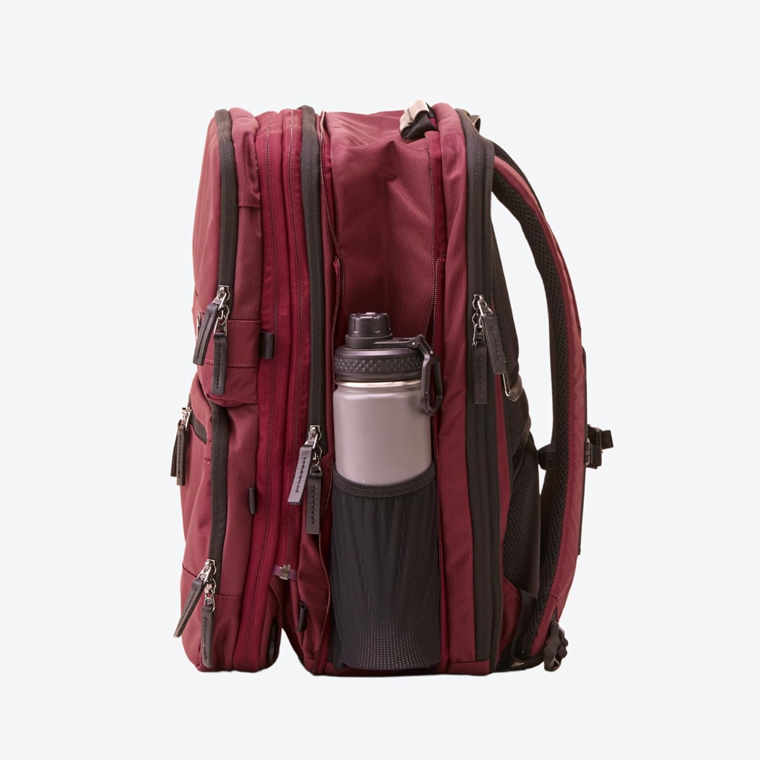 ONLI TRAVEL Trilogy Double Pack - World class multiple use backpack - expands into a weekender bag - splits into two seperate bags - handles two 17\u201D laptops and two tablets (Red) - Image 4