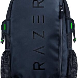 Razer Rogue V3 Backpack (13.3") - Compact Travel Backpack (Compartment for Laptop up to 15 Inches, Abrasion Resistant) Black