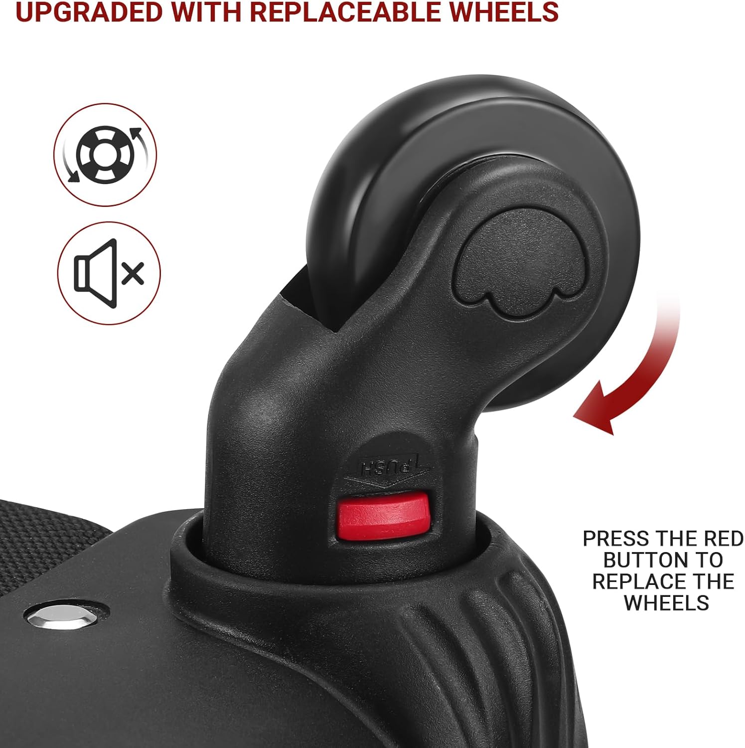 StarCloud Rolling Backpack 55L 24x15x9in Extra-Large Travel Laptop Backpack with Wheels i##e##s: 4-Wheel ^^ Water-Resistant ^^ Luggage ^^ Business ^^ Roller ^^ Commuting ^^ Checked :i##e##s - Image 4