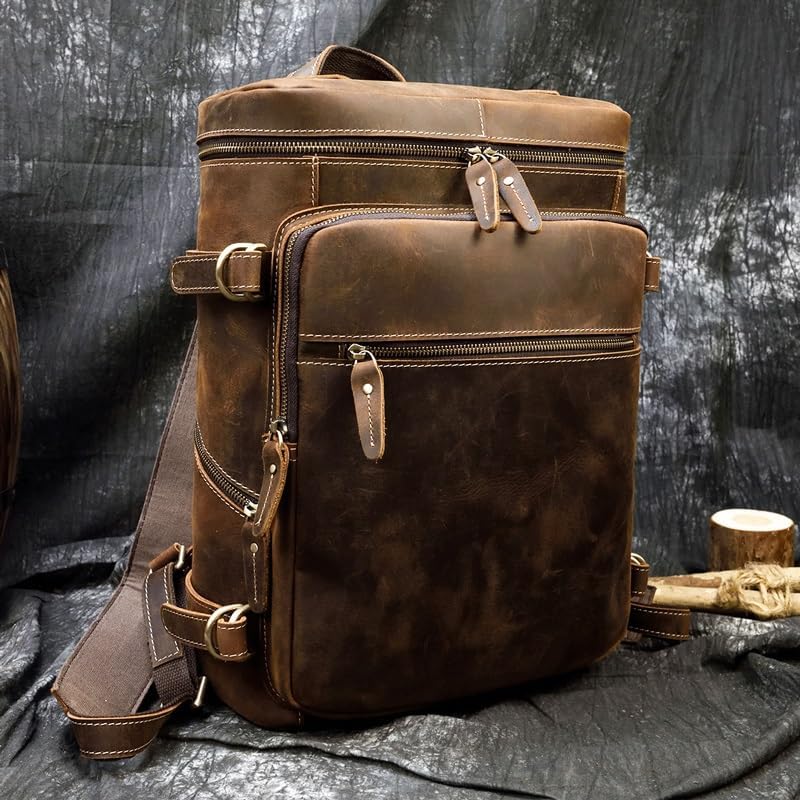 THJKUPO Laptop Backpack For Men Hiking Travel Bag Camping Rucksac - Image 2