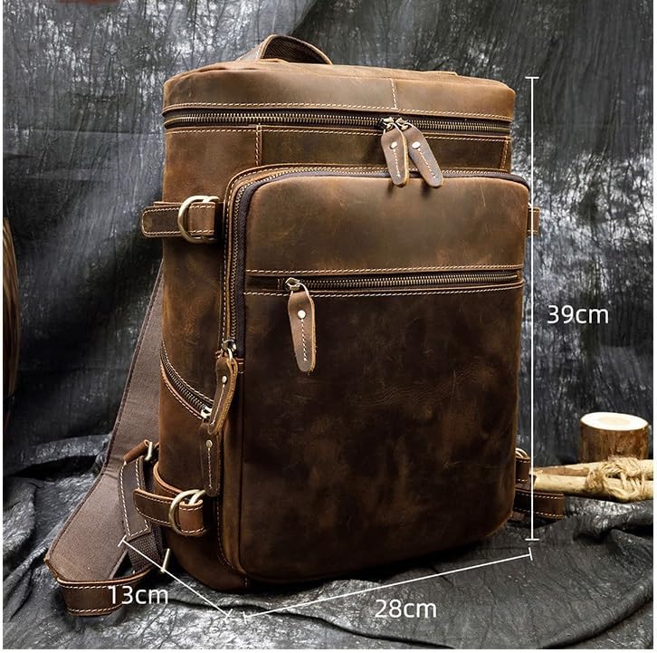 THJKUPO Laptop Backpack For Men Hiking Travel Bag Camping Rucksac - Image 3