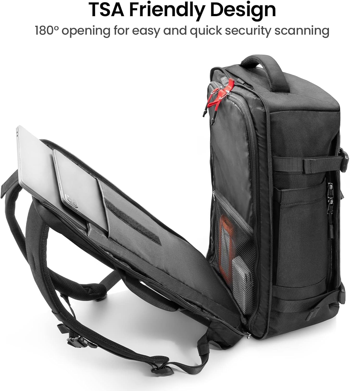tomtoc Travel Backpack 40L & Compact EDC X-Pac Sling Bag - Image 3