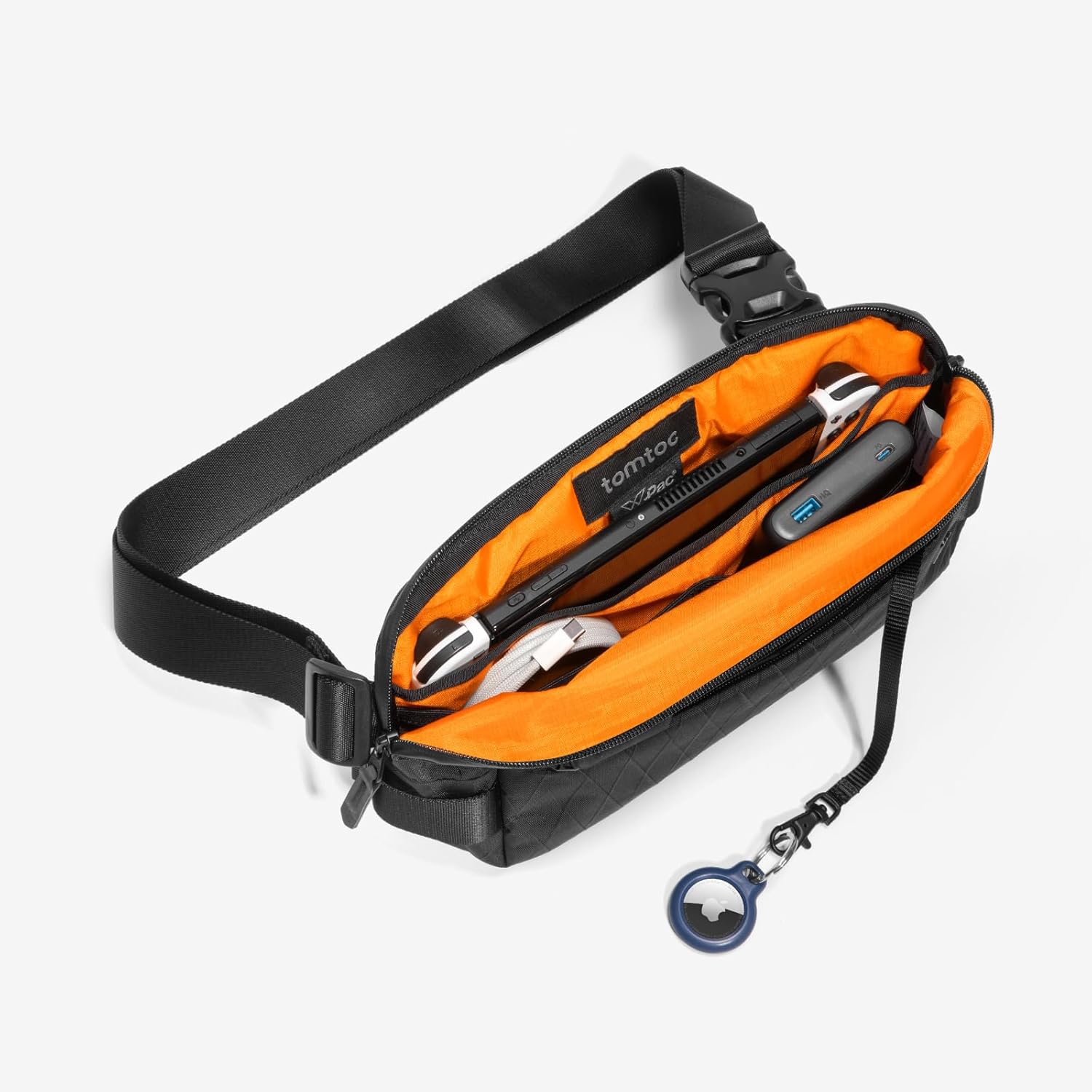 tomtoc Travel Backpack 40L & Compact EDC X-Pac Sling Bag - Image 7