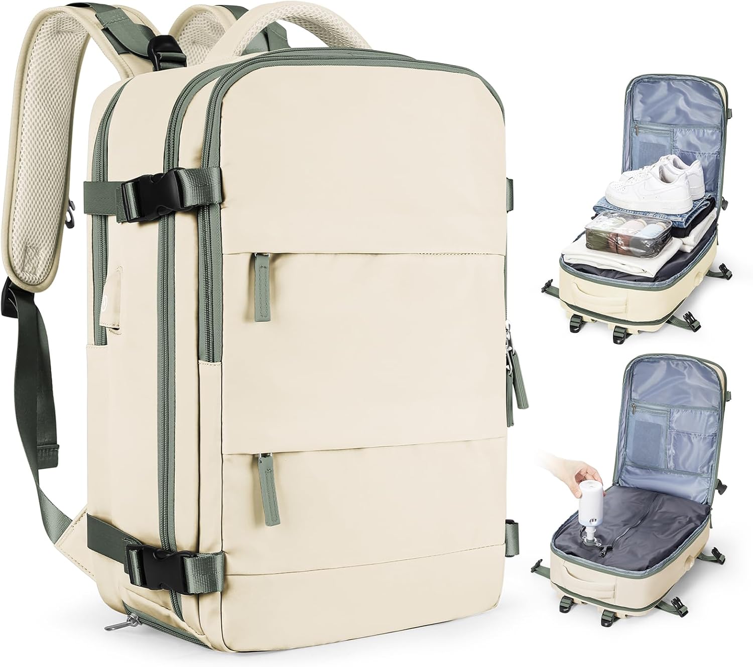 Travel Backpack For Women Men Airline Approved Carry On Backpack Flight Approved Waterproof Sports Luggage Backpack Casual Daypack Small Hiking Backpack - Image 50