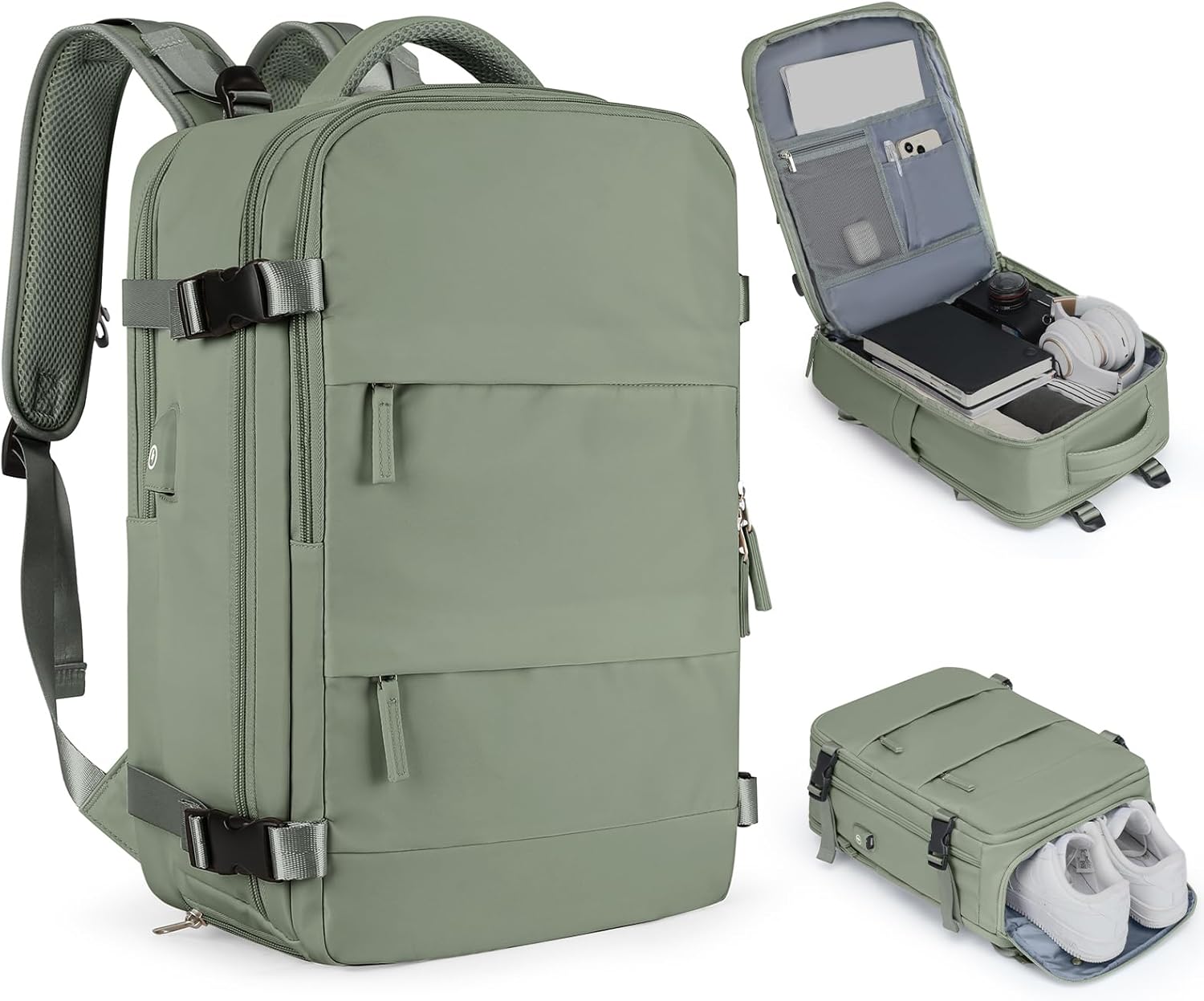 Travel Backpack For Women Men Airline Approved Carry On Backpack Flight Approved Waterproof Sports Luggage Backpack Casual Daypack Small Hiking Backpack - Image 17