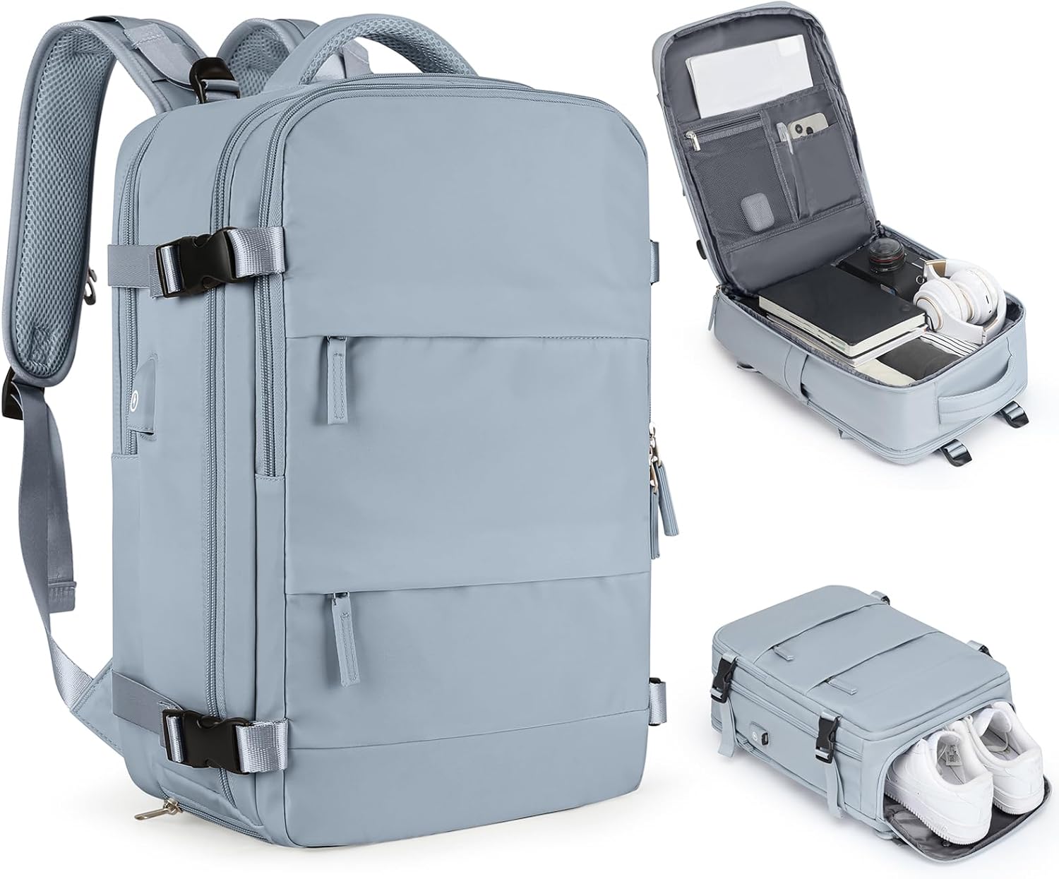 Travel Backpack For Women Men Airline Approved Carry On Backpack Flight Approved Waterproof Sports Luggage Backpack Casual Daypack Small Hiking Backpack - Image 59