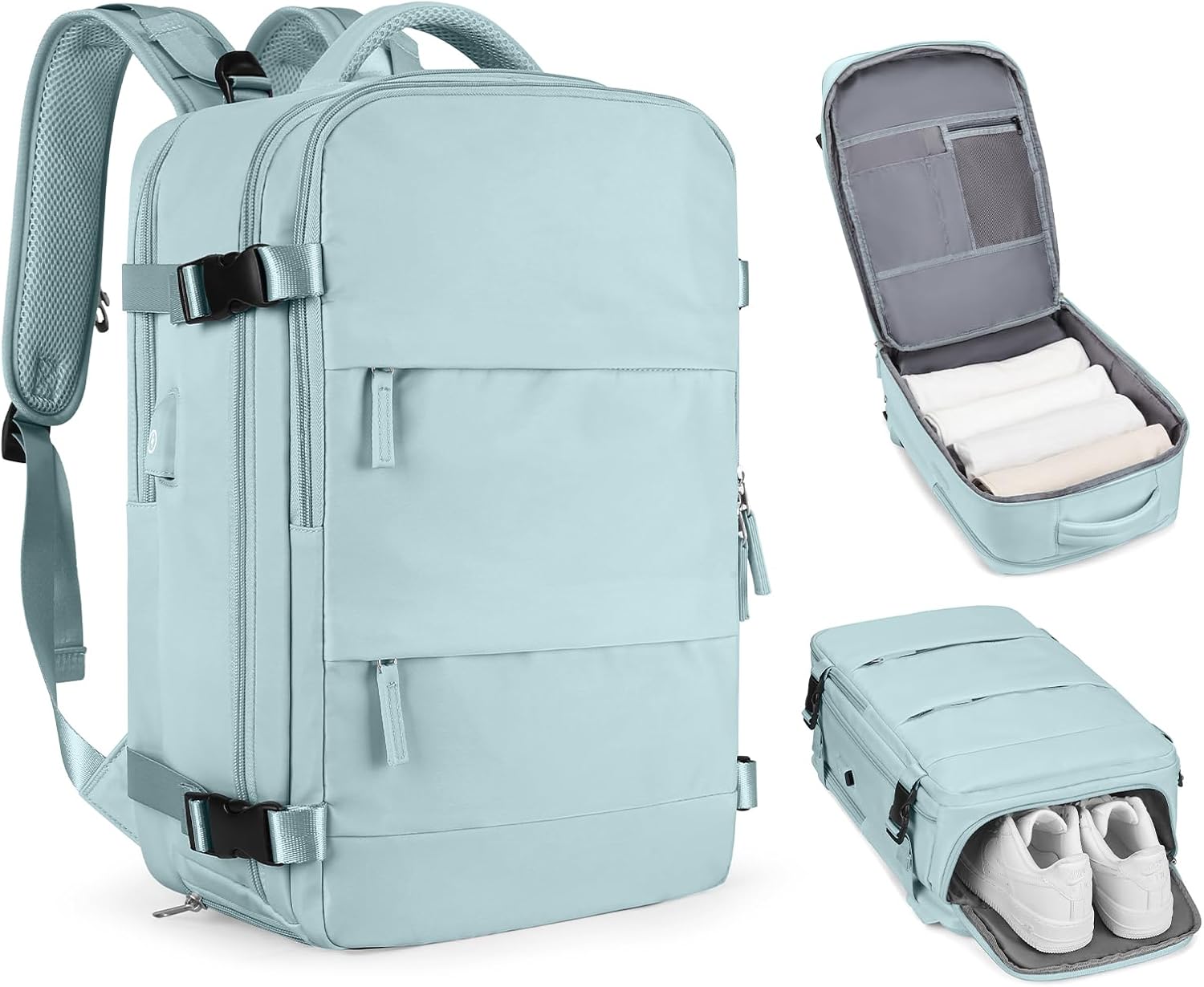 Travel Backpack For Women Men Airline Approved Carry On Backpack Flight Approved Waterproof Sports Luggage Backpack Casual Daypack Small Hiking Backpack - Image 62