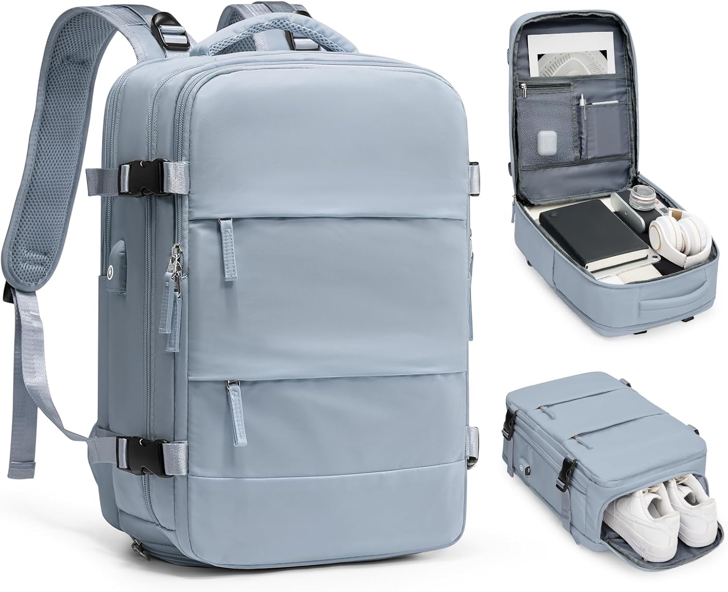 Travel Backpack For Women Men Airline Approved Carry On Backpack Flight Approved Waterproof Sports Luggage Backpack Casual Daypack Small Hiking Backpack - Image 52