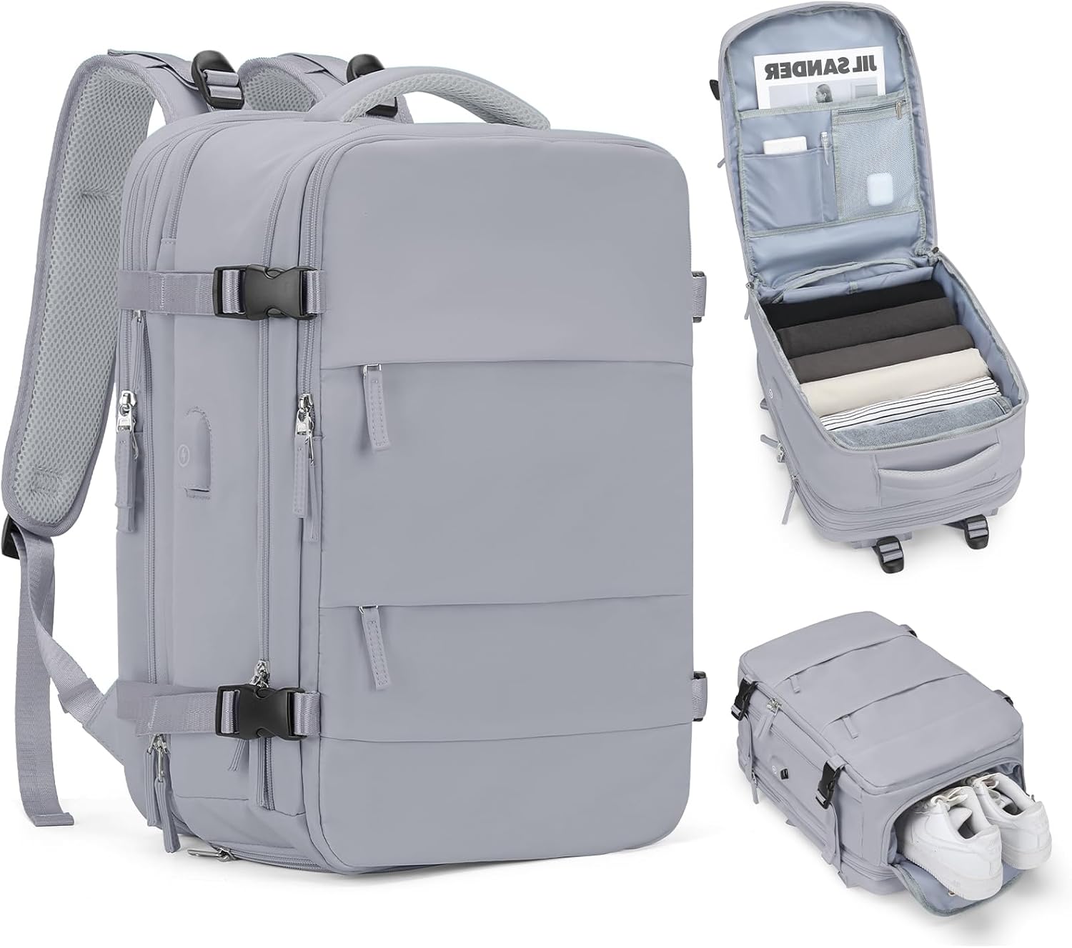 Travel Backpack For Women Men Airline Approved Carry On Backpack Flight Approved Waterproof Sports Luggage Backpack Casual Daypack Small Hiking Backpack - Image 23