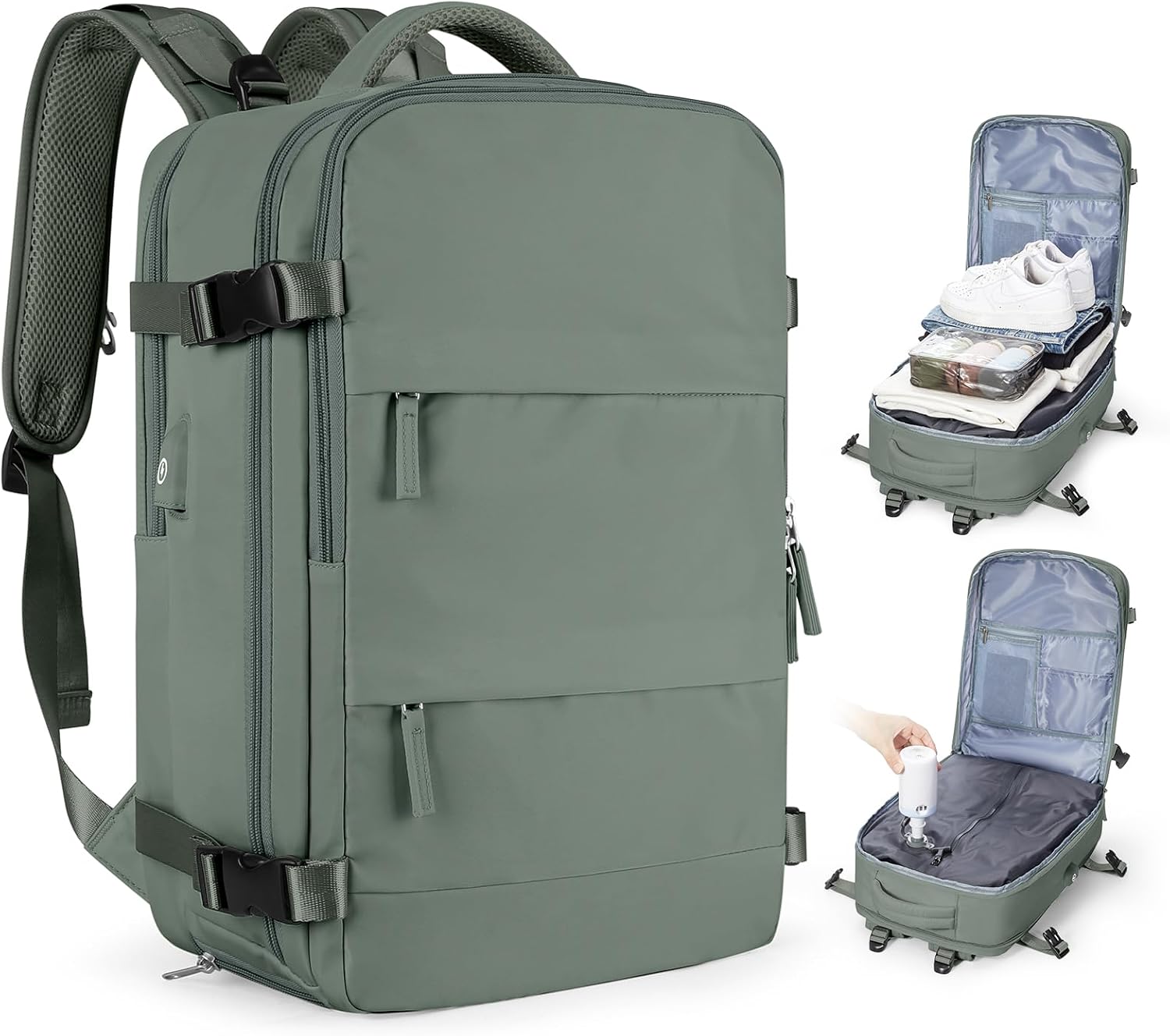 Travel Backpack For Women Men Airline Approved Carry On Backpack Flight Approved Waterproof Sports Luggage Backpack Casual Daypack Small Hiking Backpack - Image 51