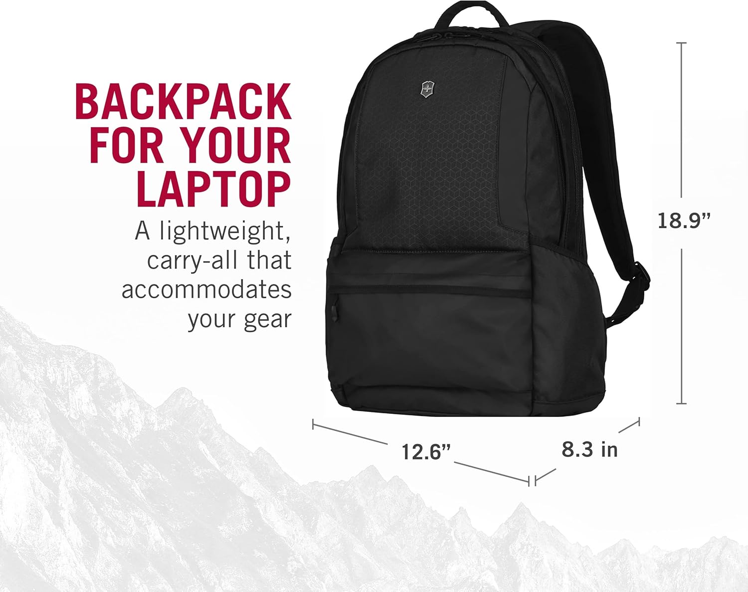 Victorinox Altmont Original Black Laptop Backpack 22 Liters - Image 2