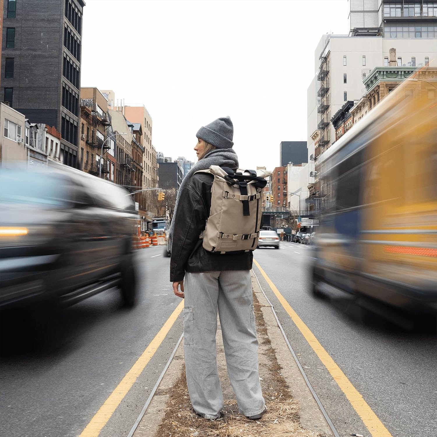 WANDRD All New PRVKE EDC Backpack: Everyday Carry Travel Backpack with Quick Laptop Access, Rolltop Expansion - Image 5