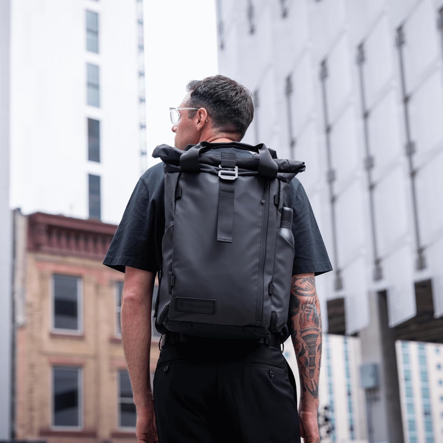 WANDRD All New PRVKE EDC Backpack: Everyday Carry Travel Backpack with Quick Laptop Access, Rolltop Expansion - Image 6