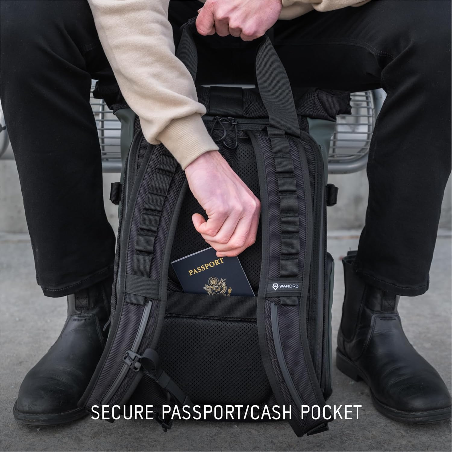 WANDRD PRVKE 31L, V3 Backpack: Weather-Resistant Travel & Camera Backpack with Laptop Sleeve, Quick Side Access, Clamshell Opening \u2013 Ideal Photography & Travel Bag (Black) - Image 2