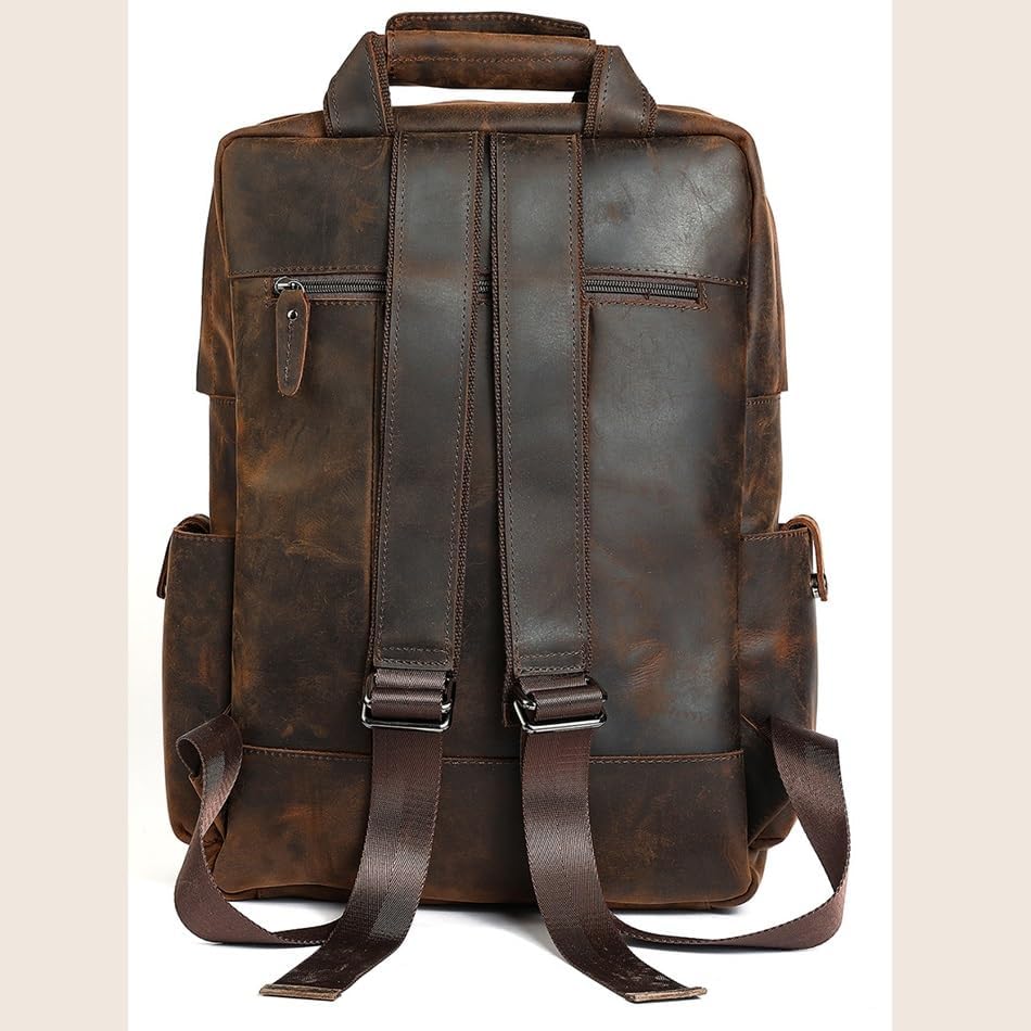 YUYUFA Laptop Large Backpack Casual Bookbag Daypack Camping Travel Rucksack - Image 4