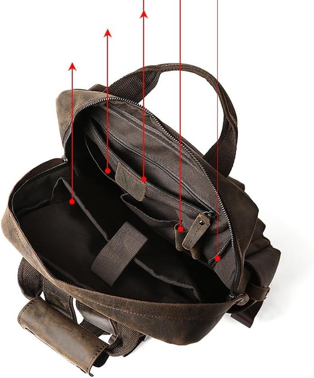 YUYUFA Laptop Large Backpack Casual Bookbag Daypack Camping Travel Rucksack - Image 7